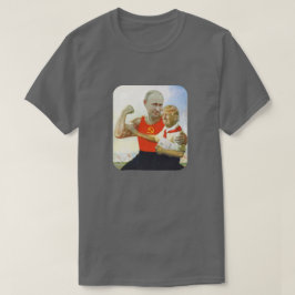 切札及びパパのPutinの小さい政治風刺 Tシャツ