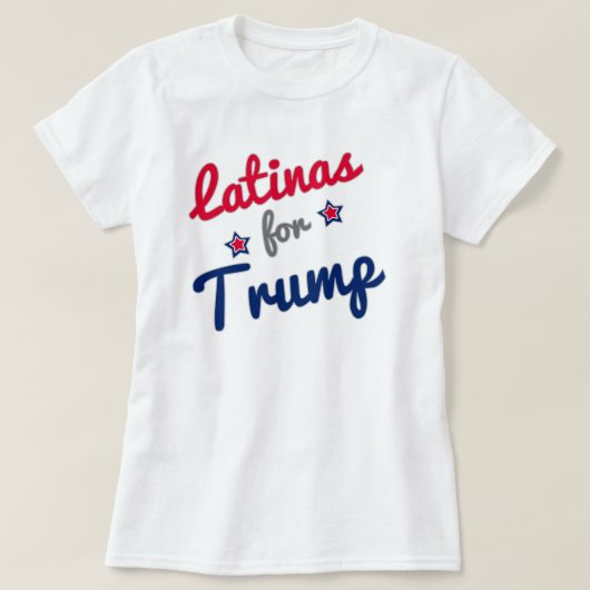 切札2016年のためのLatinas Tシャツ (デザイン正面)