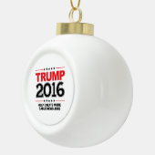 切札2016年-より多くのケーブルのニュースの仕事を作成して下さい セラミックボールオーナメント (右)