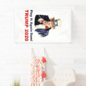 切札2020の演劇再度それ人気があるなサム 横断幕 (インサイチュ)