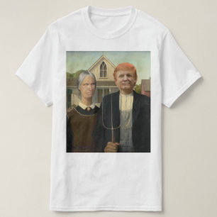 切札-アメリカのゴシック様式 Tシャツ
