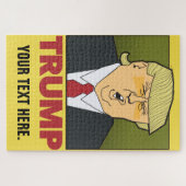 切札。 困惑の人。 あなた自身のテキストを加えて下さい ジグソーパズル (横)