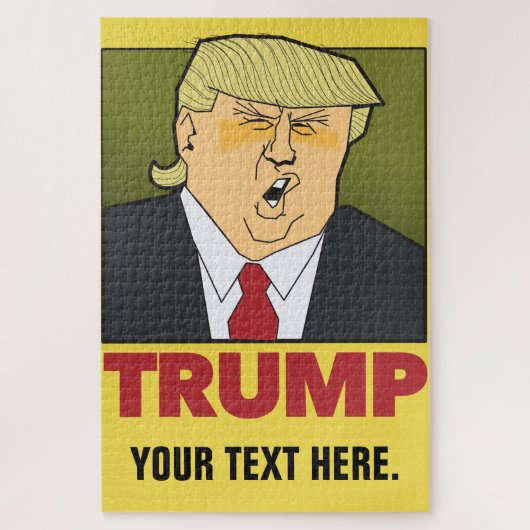 切札。 困惑の人。 あなた自身のテキストを加えて下さい ジグソーパズル (縦)