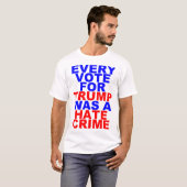 切札=憎悪犯罪(彼のためのライト)のためのあらゆる投票 Tシャツ (正面フル)
