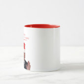 切札。 Feliz Navidad、メキシコはそれの支払う行っています! マグカップ (中央)