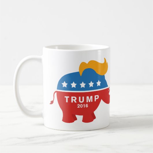切札GOP象II コーヒーマグカップ (左)