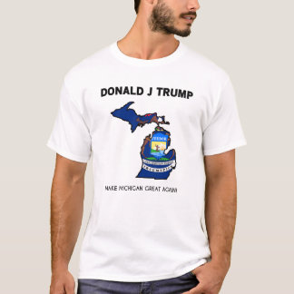 切札MAGAミシガン州 Tシャツ