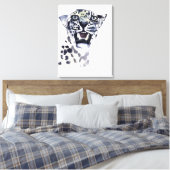 切歯 キャンバスプリント (インサイチュ (寝室))
