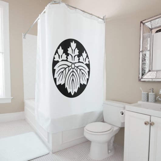 切葉桐53開花 シャワーカーテン (インサイチュ)