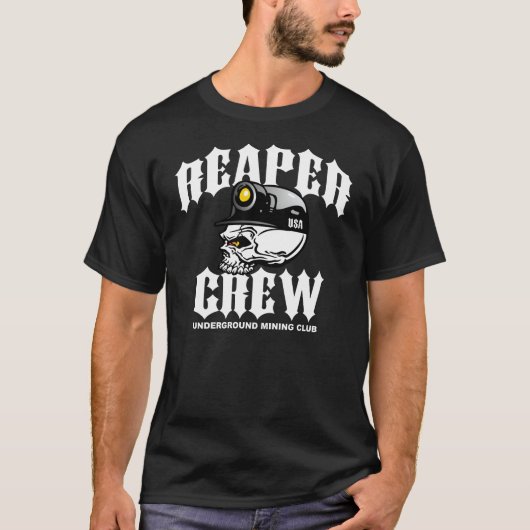 刈り取りクルー Tシャツ (正面)