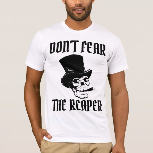刈り取り紙のTシャツを恐れてはいけない Tシャツ (正面)