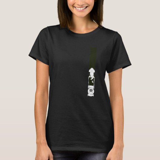 刈り取る私は芝生を切るのが大好き Tシャツ (正面)