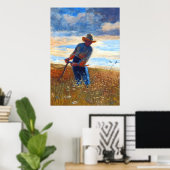 刈り取る者 ウィンスロー・ホーマー 1878 ポスター (ホームオフィス)