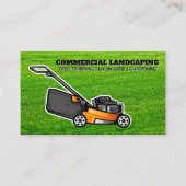 刈り草 |ローンモア |横長 名刺 (正面)