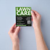 刈り込み芝生、芝生サー気にビス チラシ (手)