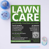 刈り込み芝生、芝生サー気にビス チラシ (シングル)