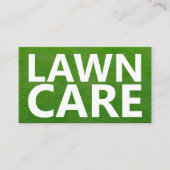 刈り込み芝生、芝生サー気にビス 名刺 (正面)