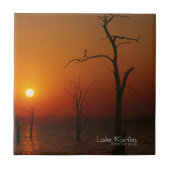 刈羽湖 タイル (正面)