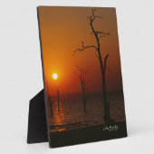 刈羽湖 フォトプラーク (側面)