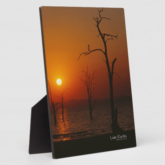 刈羽湖 フォトプラーク (側面)