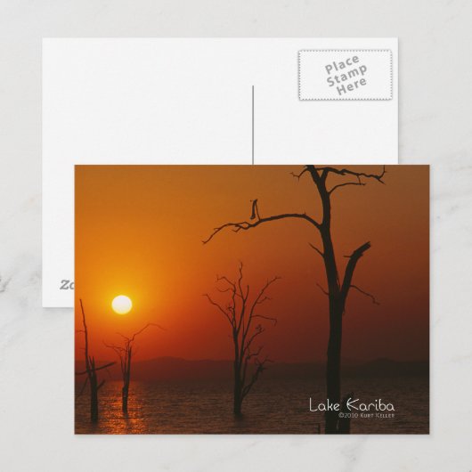 刈羽湖 ポストカード (正面/裏面)