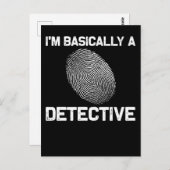 刑事おもしろい犯捜査ドラマリーダー ポストカード (正面/裏面)