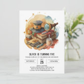 刑事カスタム誕生日 招待状 (スタンド正面)