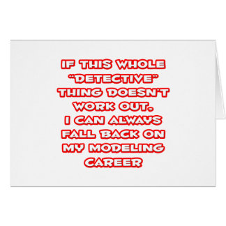 刑事ユーモア…モデリングのキャリア