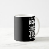 刑事司法の学位を卒業する コーヒーマグカップ (正面右)