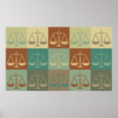 刑事司法ポップ・アートの術 ポスター (正面)