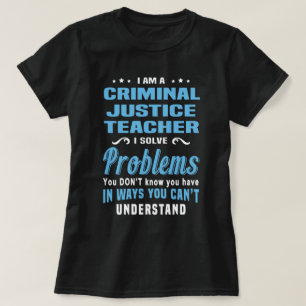 刑事司法先生 Tシャツ