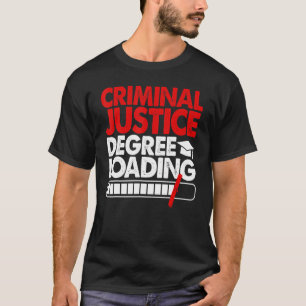 刑事司法学位ロード女性裁判所法 Tシャツ