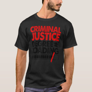刑事司法学位ロード女性裁判所法 Tシャツ