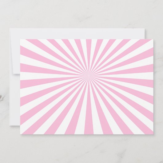 刑事少女パーティの招待状 招待状 (裏面)