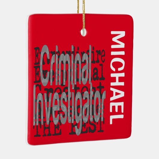 刑事捜査官カスタム セラミックオーナメント (右)