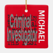 刑事捜査官カスタム セラミックオーナメント (裏面)