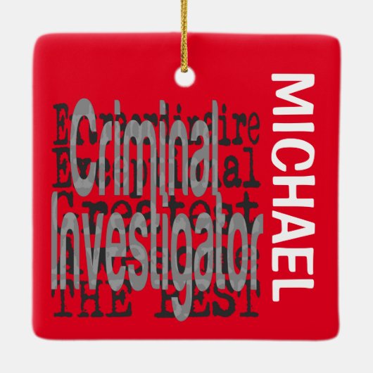 刑事捜査官カスタム セラミックオーナメント (裏面)
