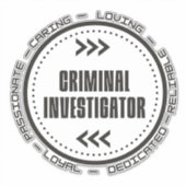 刑事捜査官 シール (正面)