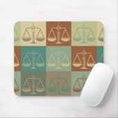 刑事裁判のポップアート マウスパッド (マウス)