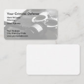 刑事防衛弁護士モダン事業 名刺 (正面/裏面)