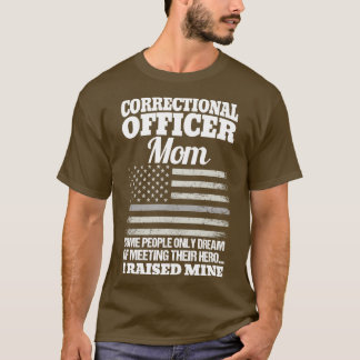刑務官お母さん矯正官 Tシャツ