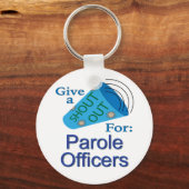 刑務官に大声で叫ぶ キーホルダー (正面)