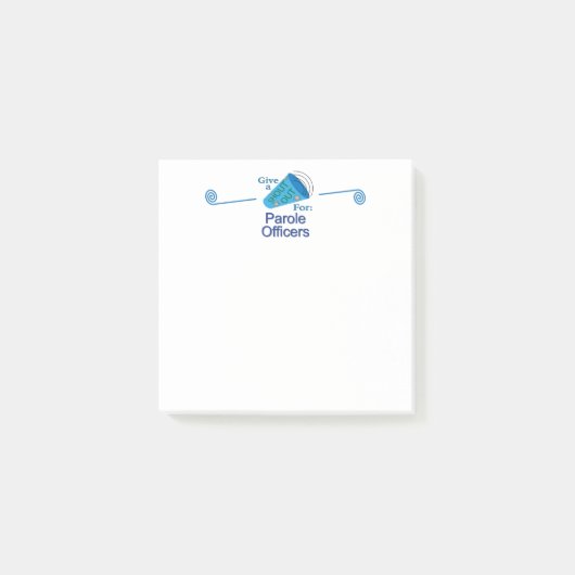 刑務官に大声で叫ぶ ポストイット (正面)