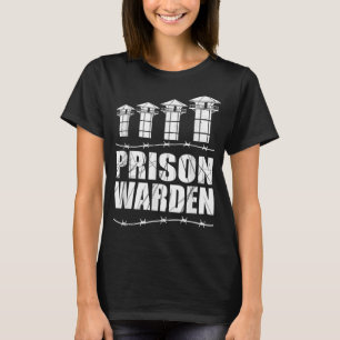 刑務官 – 刑務所長 – 刑務官 Tシャツ