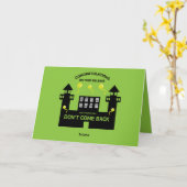 刑務所から出てくる贈り物の2トーンのコーヒーMu カード (黄色い花)