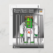 刑務所から出る ポストカード (正面/裏面)