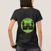 刑務所から出所のギフト2トーンのコーヒーMu Tシャツ (裏面)