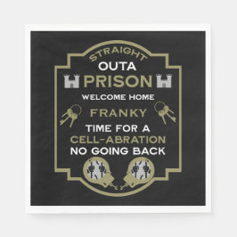 刑務所から帰宅する スタンダードランチョンナプキン