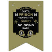 刑務所から帰宅する バンティングフラッグ (第2の旗)