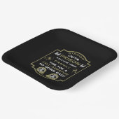 刑務所から帰宅する ペーパープレート (傾斜あり)